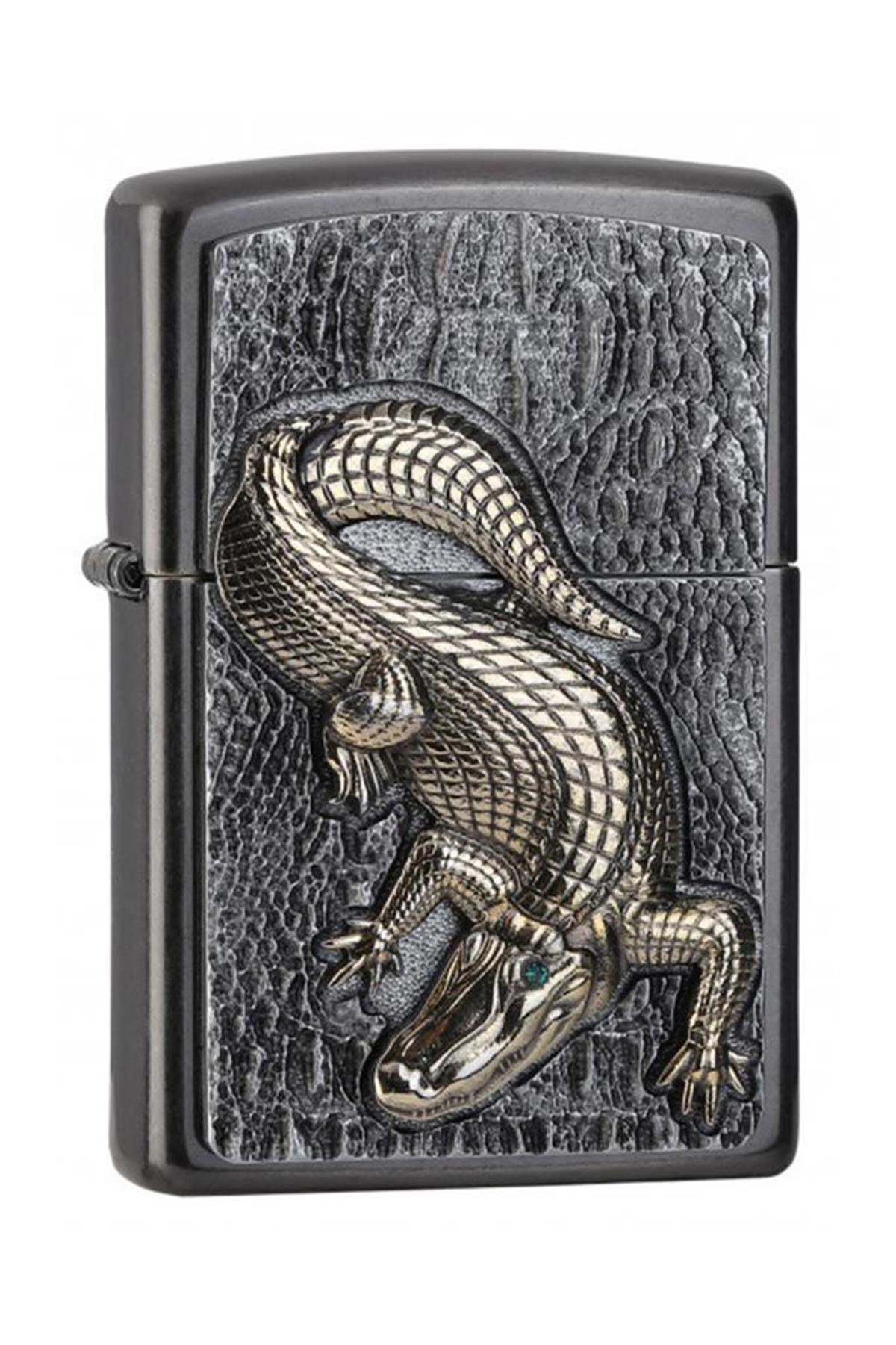 TR5425,Zippo Çakmak 2006315 PL 28378 crocodile Emblem