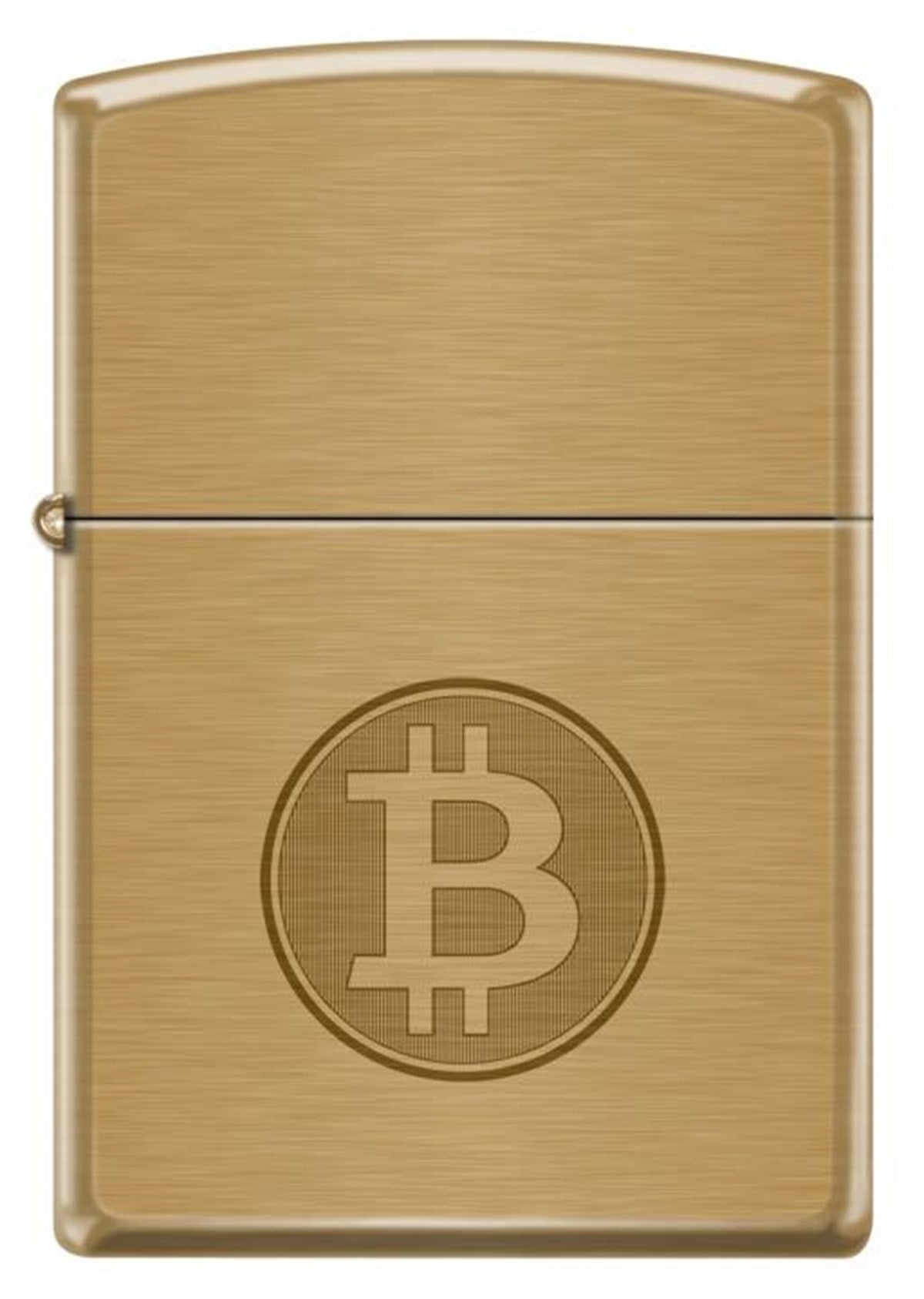 TR3201,Zippo Çakmak 204B Bit Coin Design 204B-088019