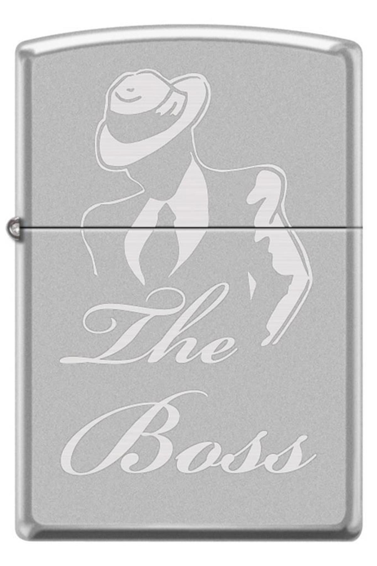 TR6247,Zippo Çakmak 205-106473 The Boss Design
