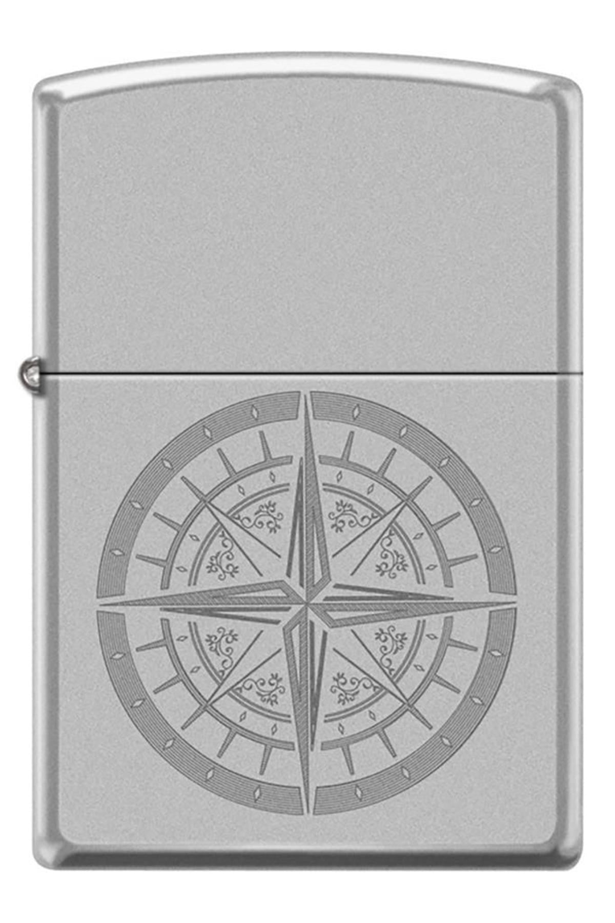 TR6254,Zippo Çakmak 205-107339 Compass Design