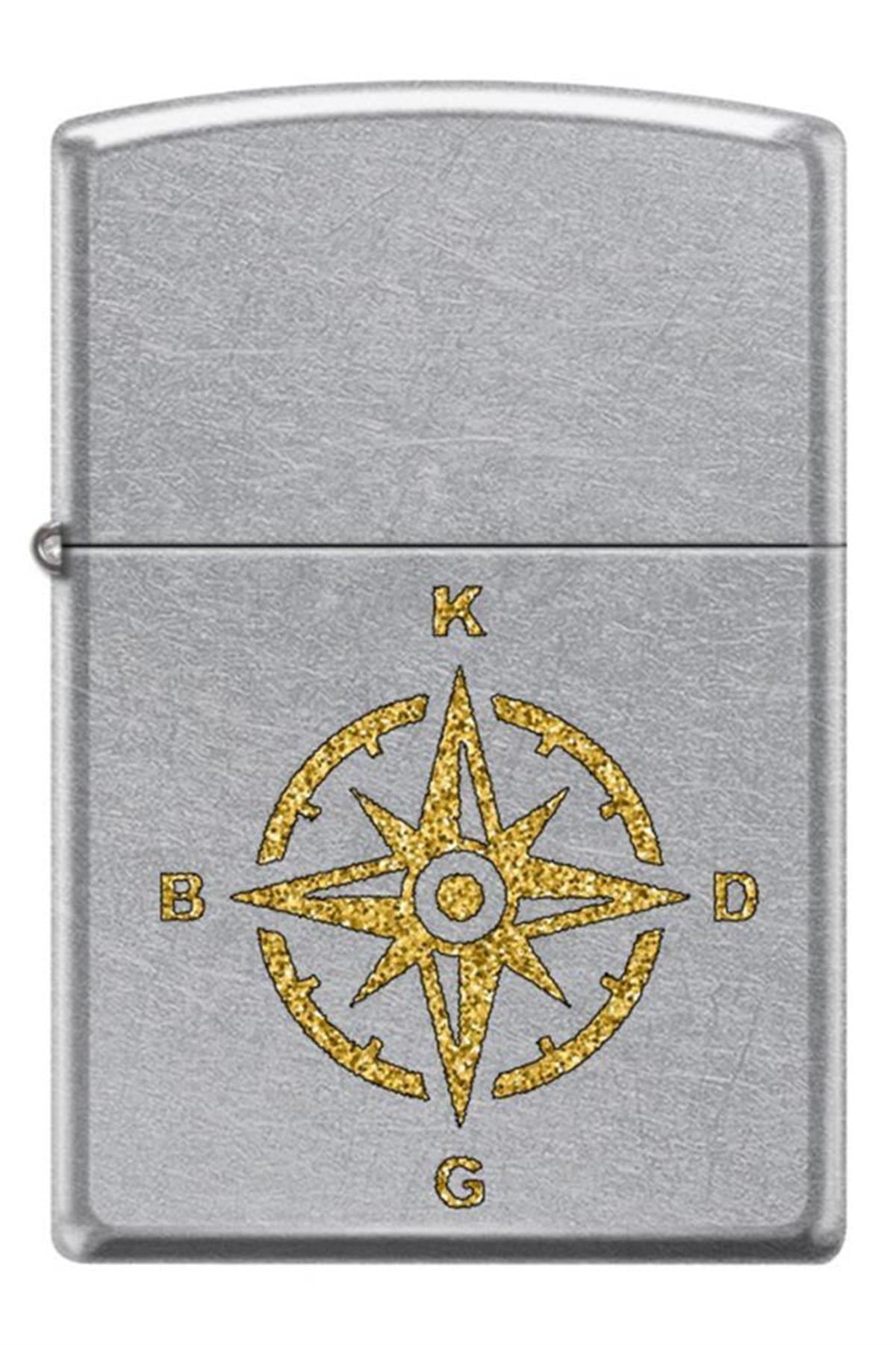 TR6170,Zippo Çakmak 207-106415 207 Compass Glitter
