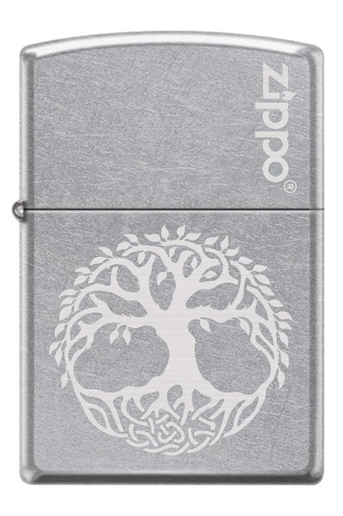 TR6252,Zippo Çakmak 207-106457 Tree Of Life In Laser