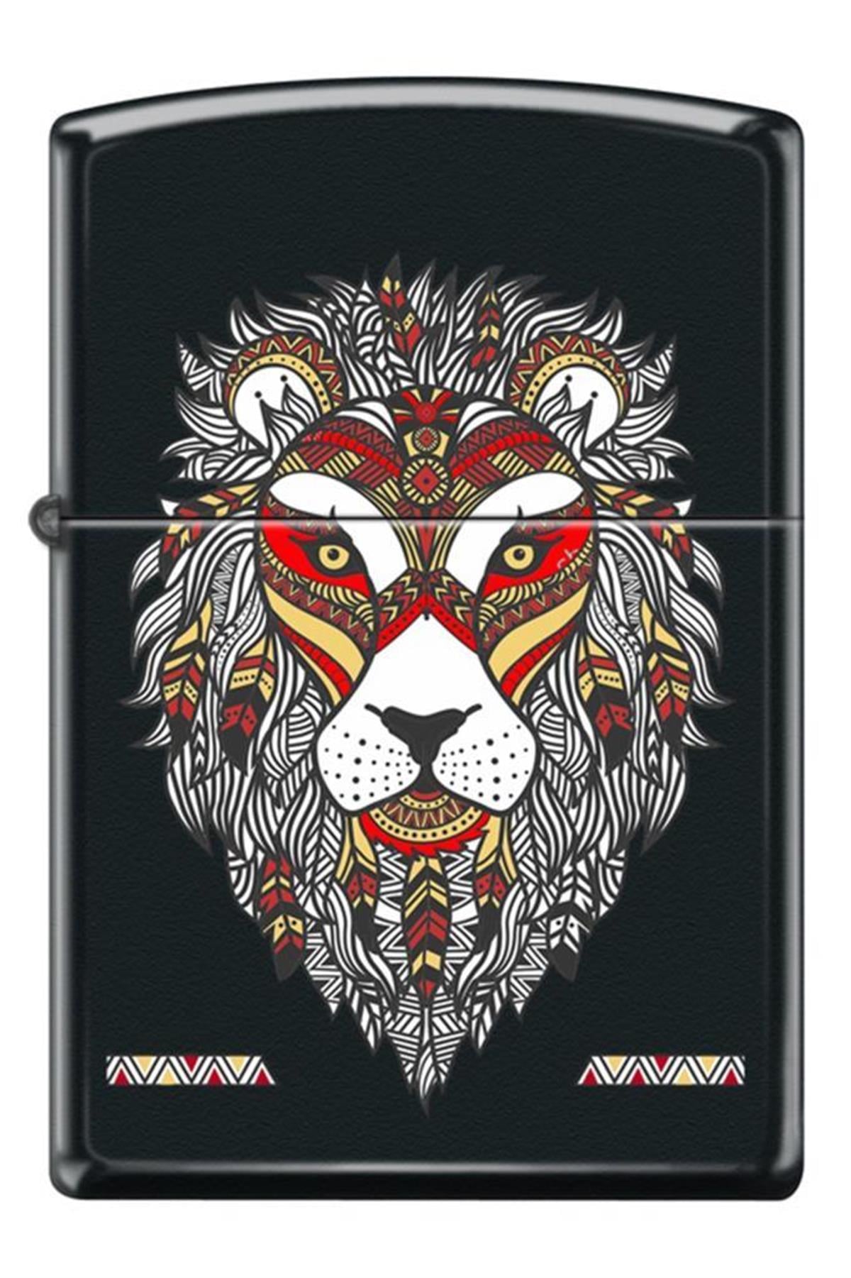 TR6167,Zippo Çakmak 218-068912 Funky Lion Head