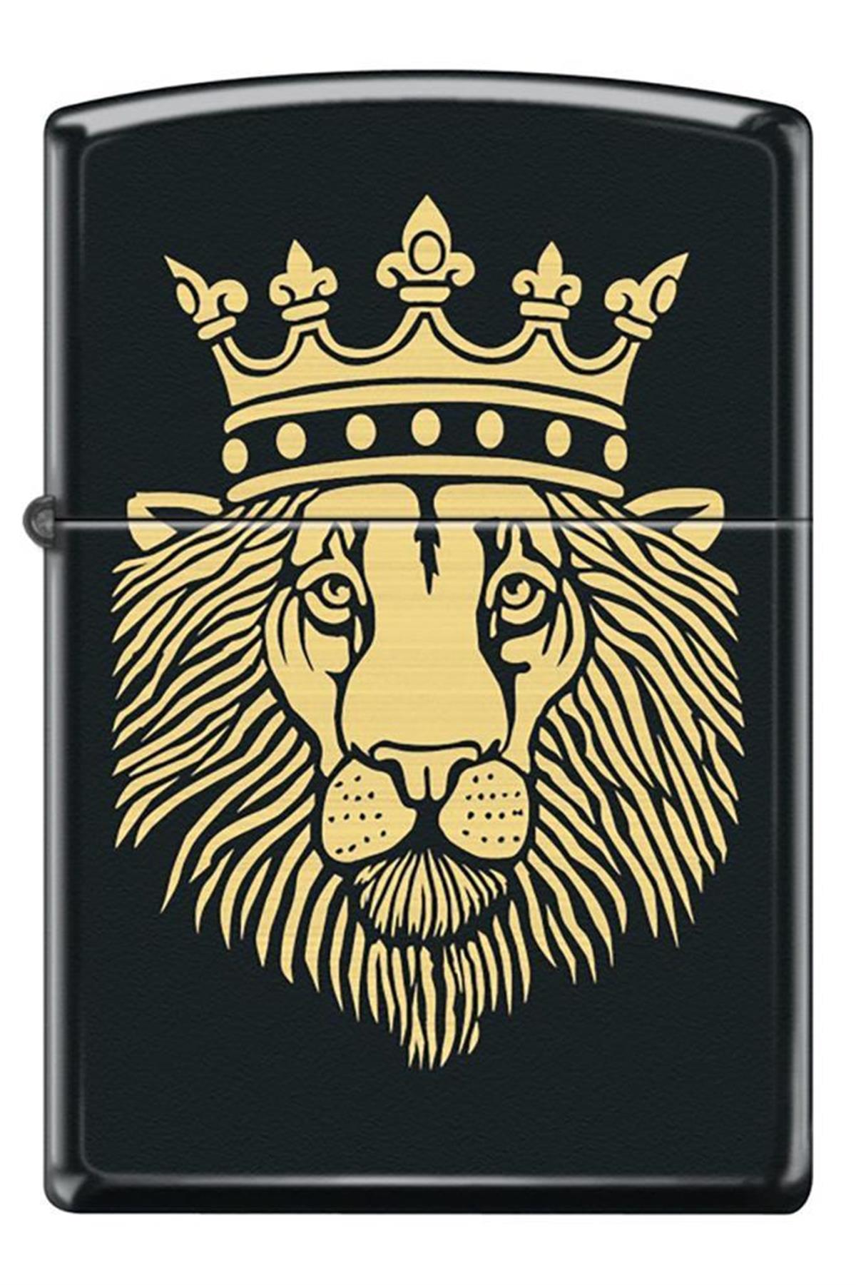 TR6277,Zippo Çakmak 218-106472 Lion Design Laser 2