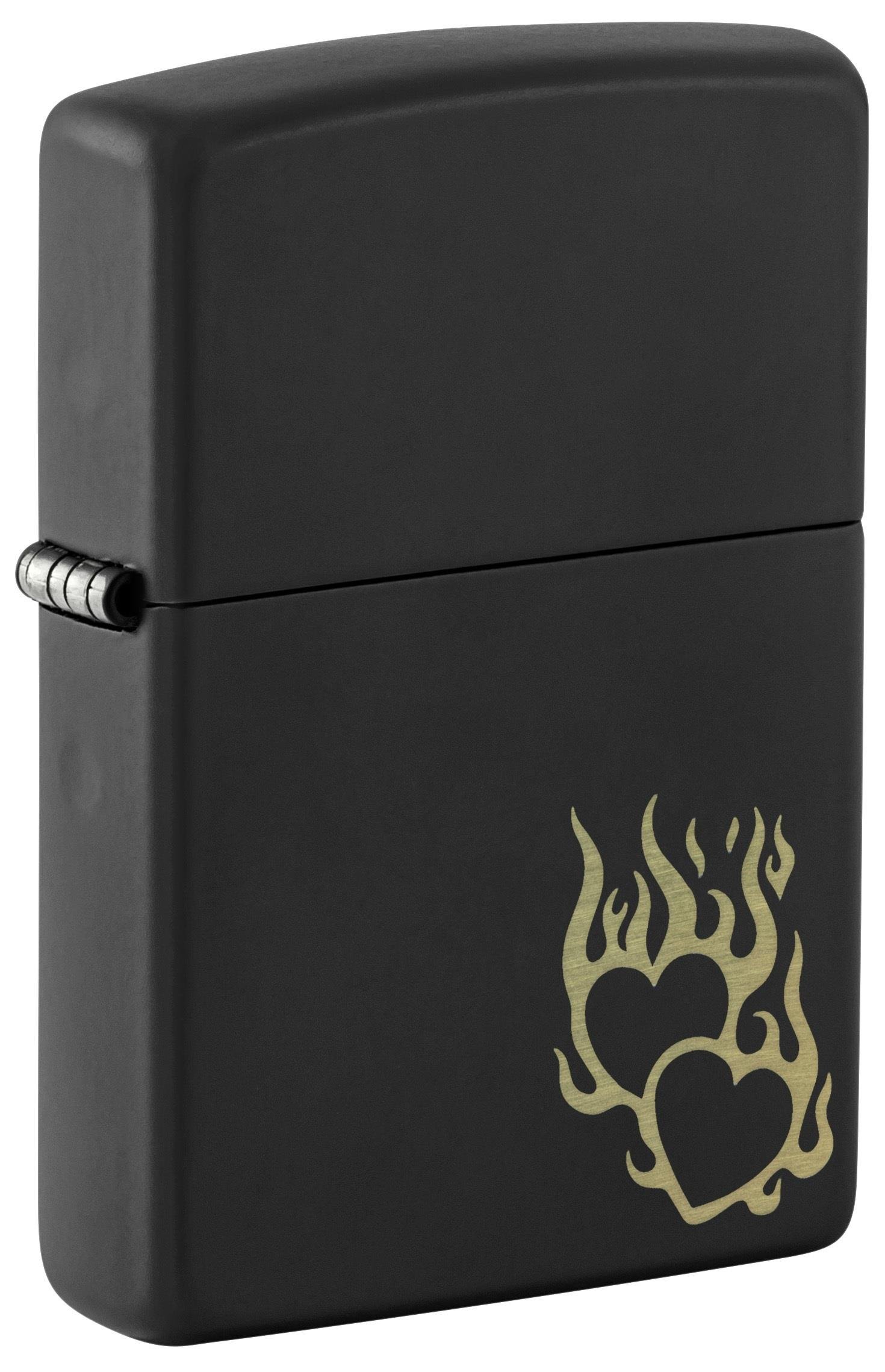 TR8493,Zippo Çakmak 218 Fire Heart Design 46004-112372