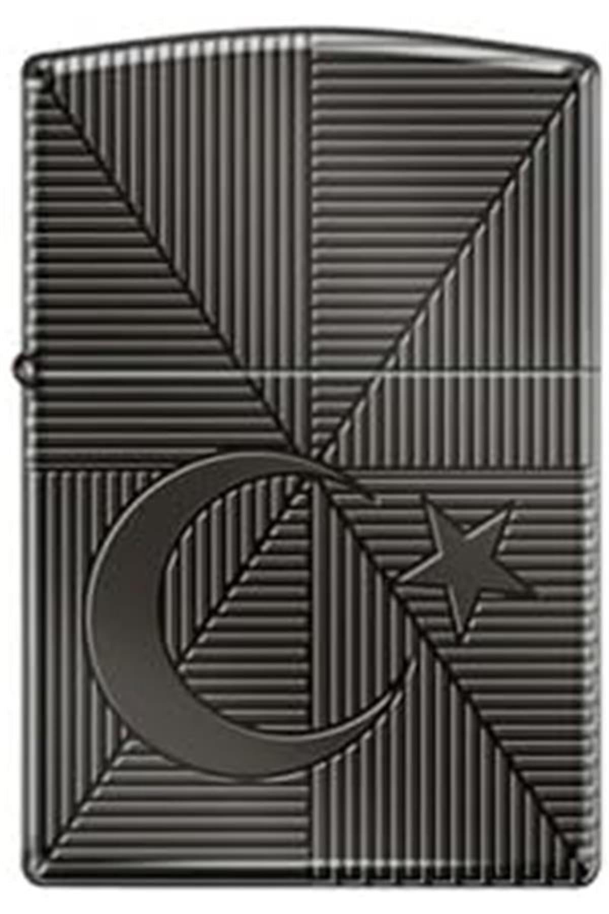 TR6284,Zippo Çakmak 24095-000031 AE184965 TURKEY STAR AND MOON