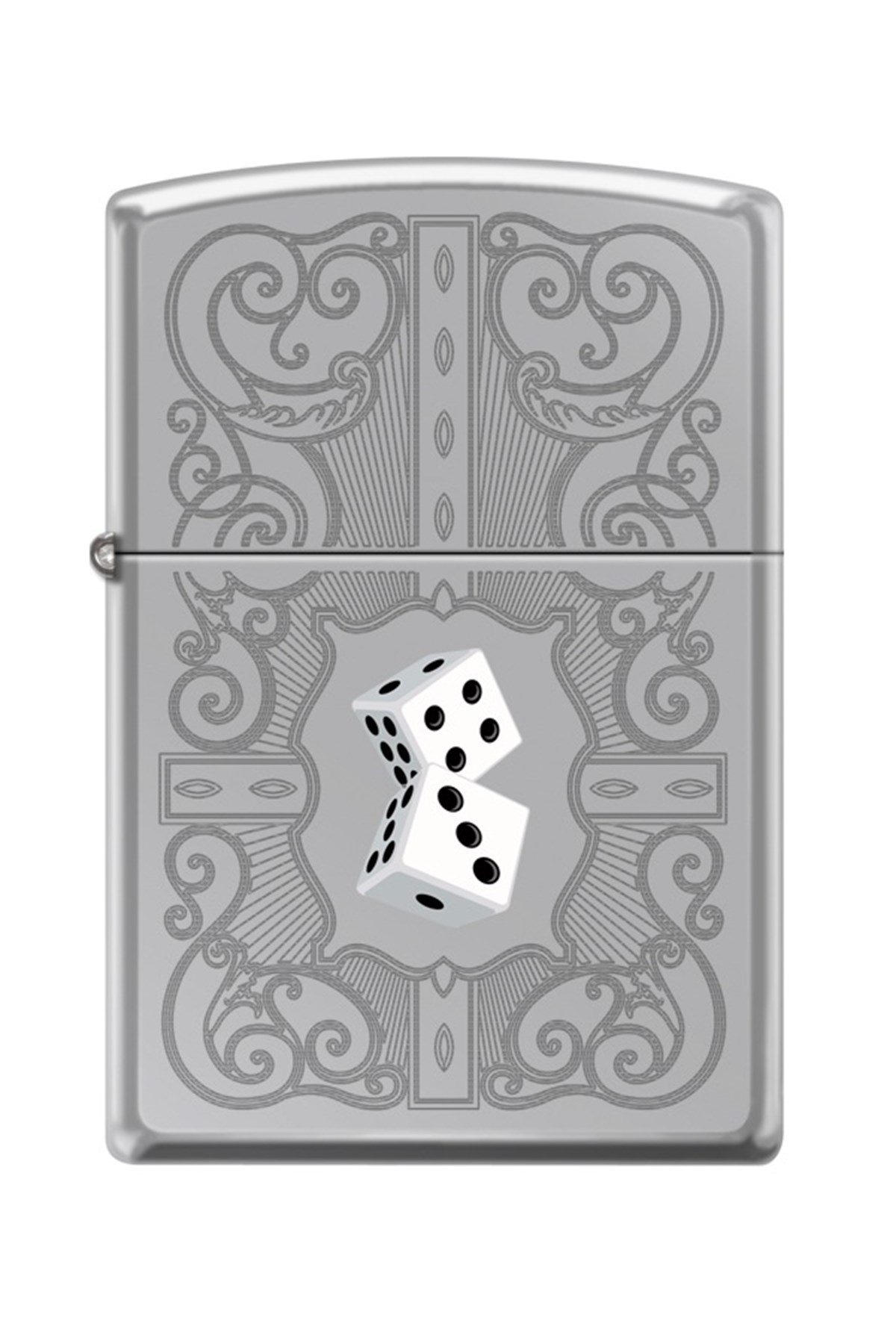 TR4375,Zippo Çakmak 250-096160 Dazzling Dice In White