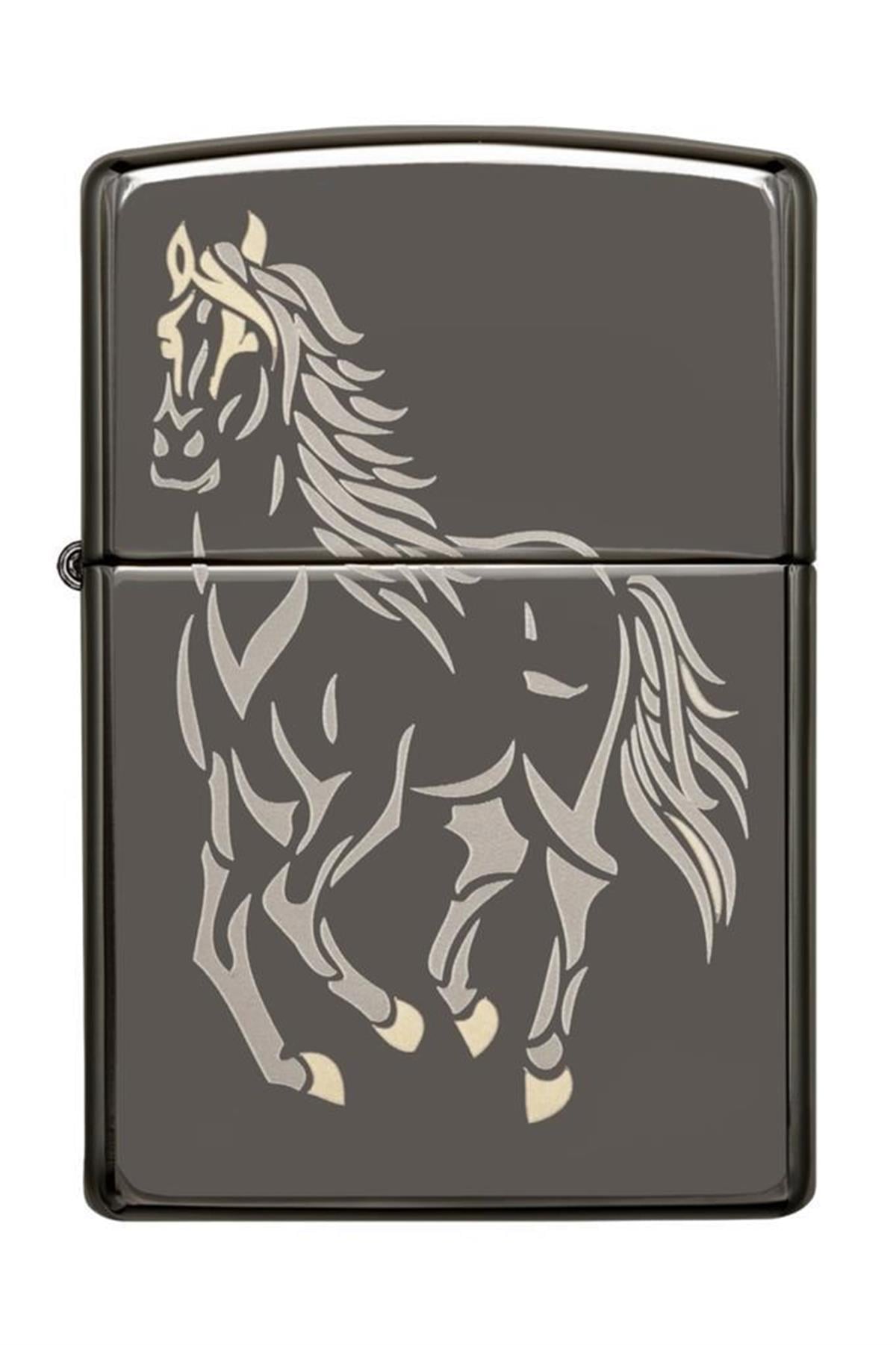 TR5463,Zippo Çakmak 28645-000004 Running Horse