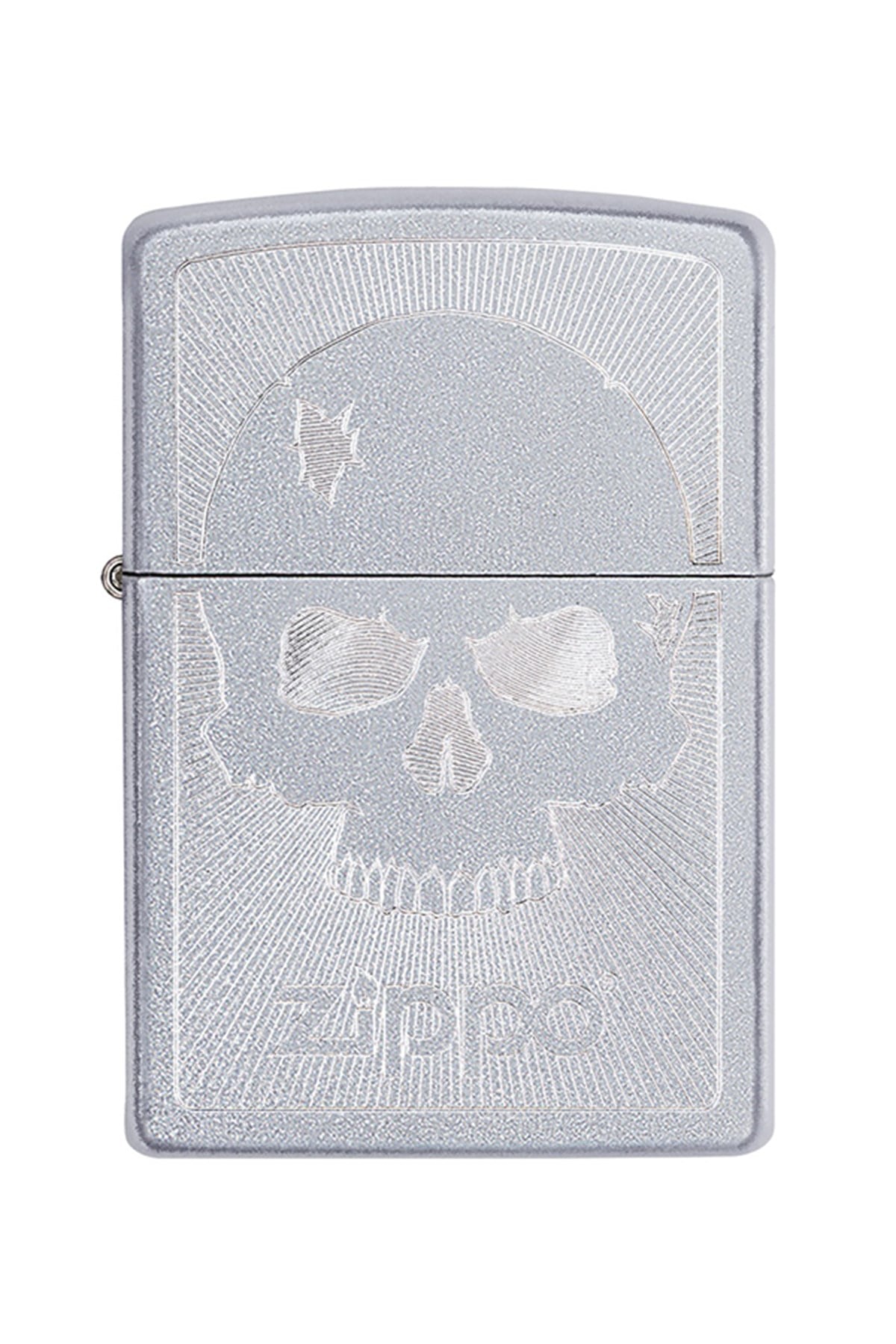 TR4409,Zippo Çakmak 29858-069952 Skull With Lines 1