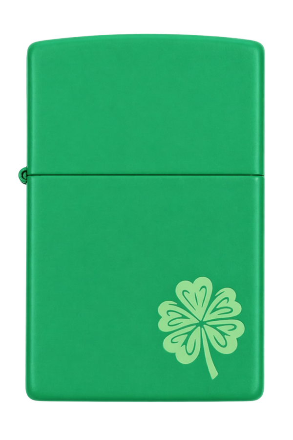 TR9408,Zippo Çakmak 48629 Lucky Clover Design 46850-125723