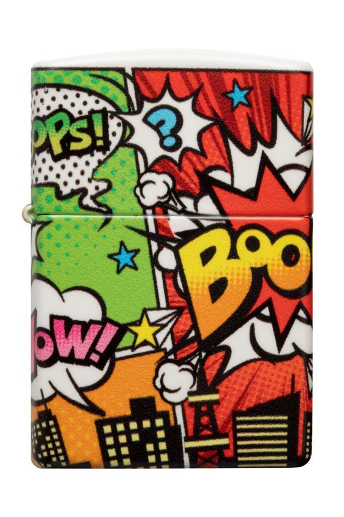 TR5475,Zippo Çakmak 48648-000001 Pop Art City Design