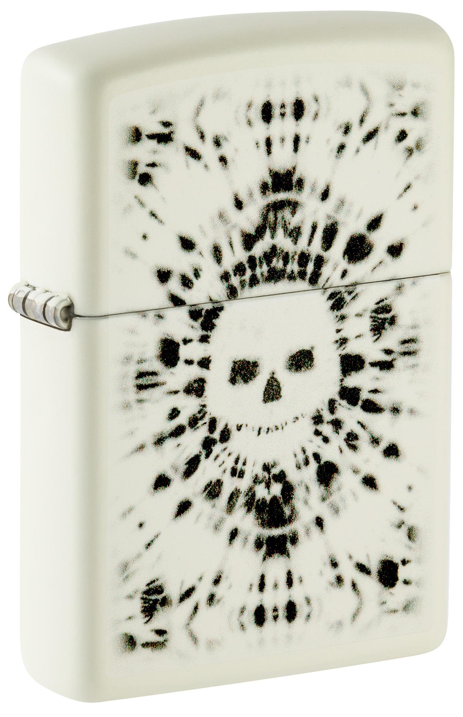 TR8490,Zippo Çakmak 49193 Hippie Skull Design 46289-117302