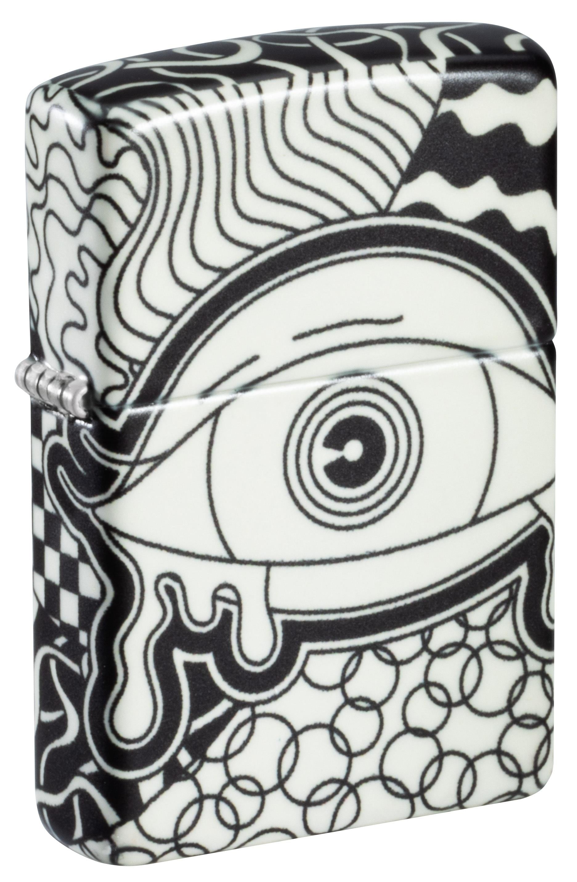 TR8478,Zippo Çakmak 49193 Psychedelic Eye Design 46428-120508