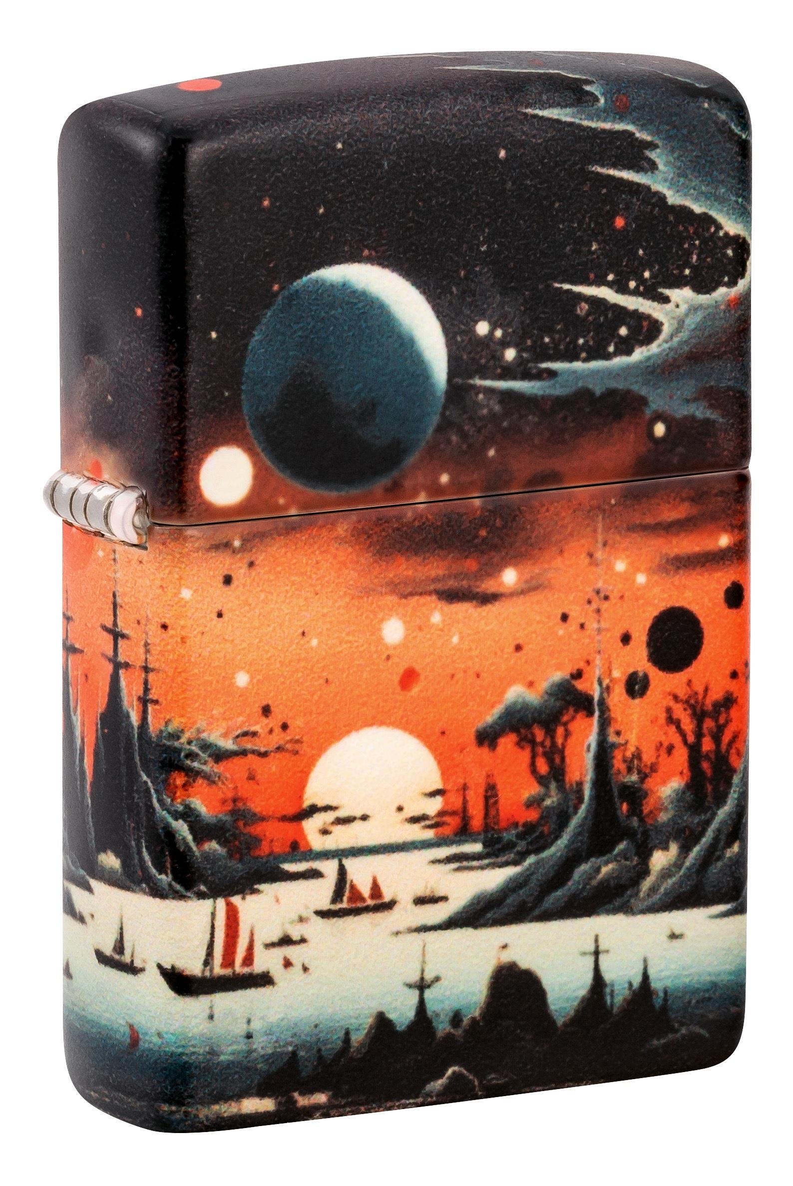 TR8488,Zippo Çakmak 49352 Space Design 46254-119787