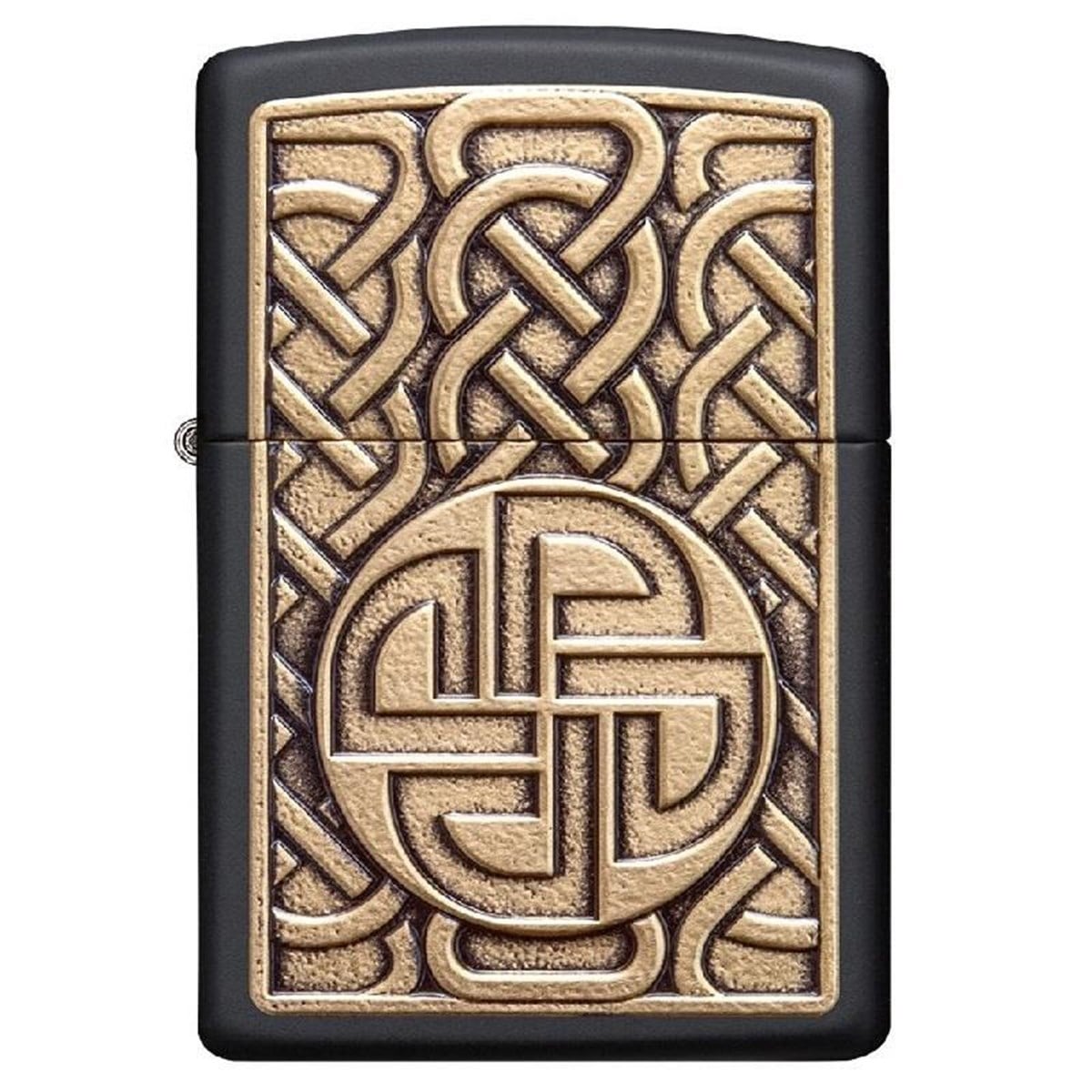 TR3202,Zippo Çakmak 49358 Norse Antique Brass Emblem 49538-089359