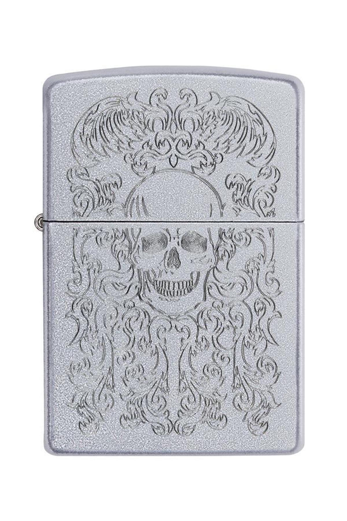 TR5440,Zippo Çakmak 49571-088029 205 21Pfspr Skull Design