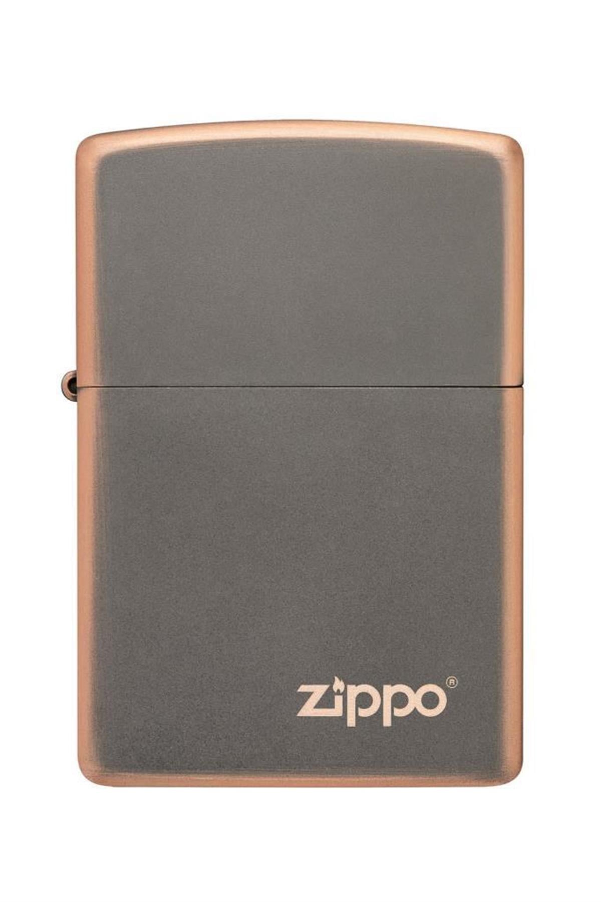 TR5362,Zippo Çakmak 49839ZL-094891 49839 Rustic Bronze Zippo Lasered