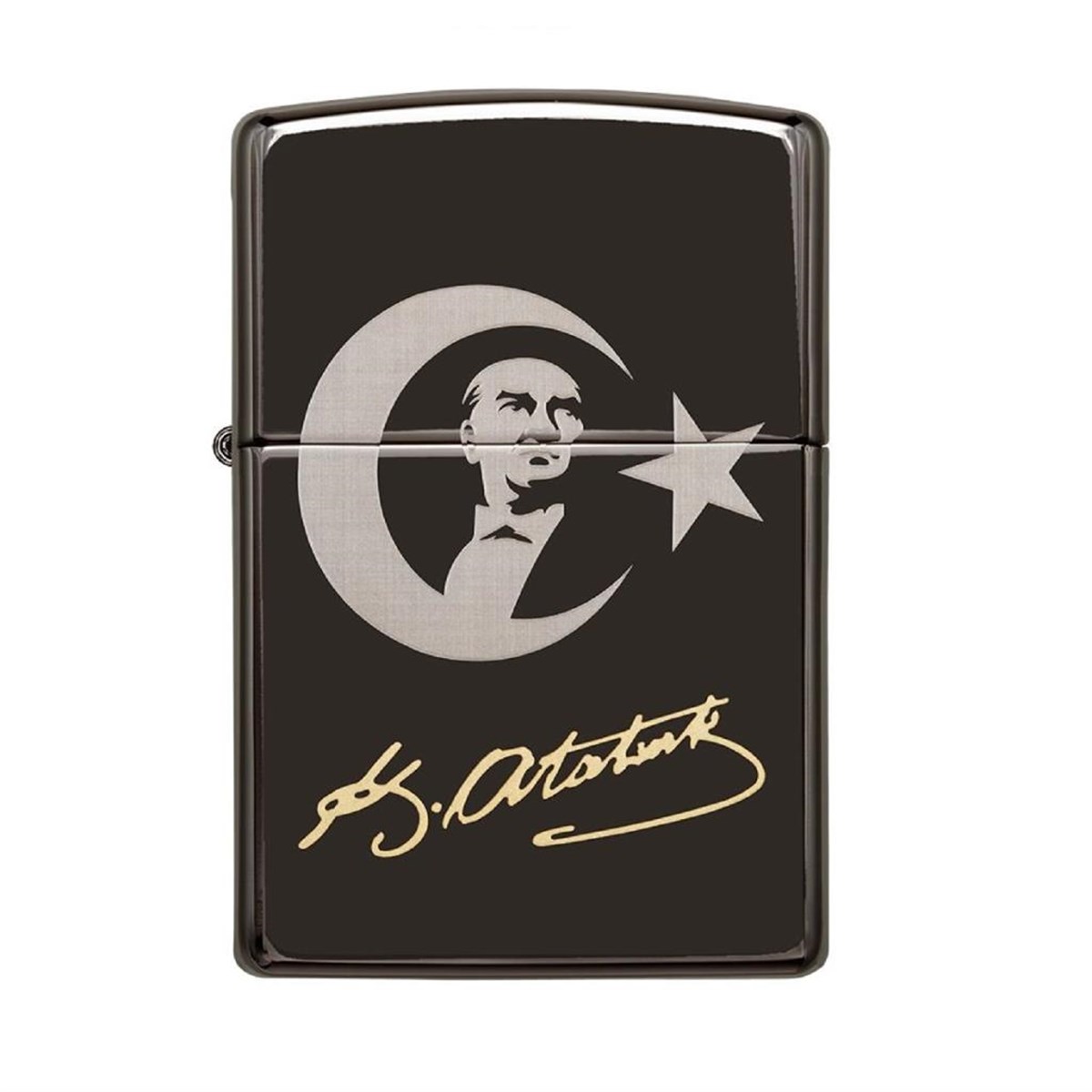 TR2028,Zippo Çakmak Ataturk Design 24756-084529