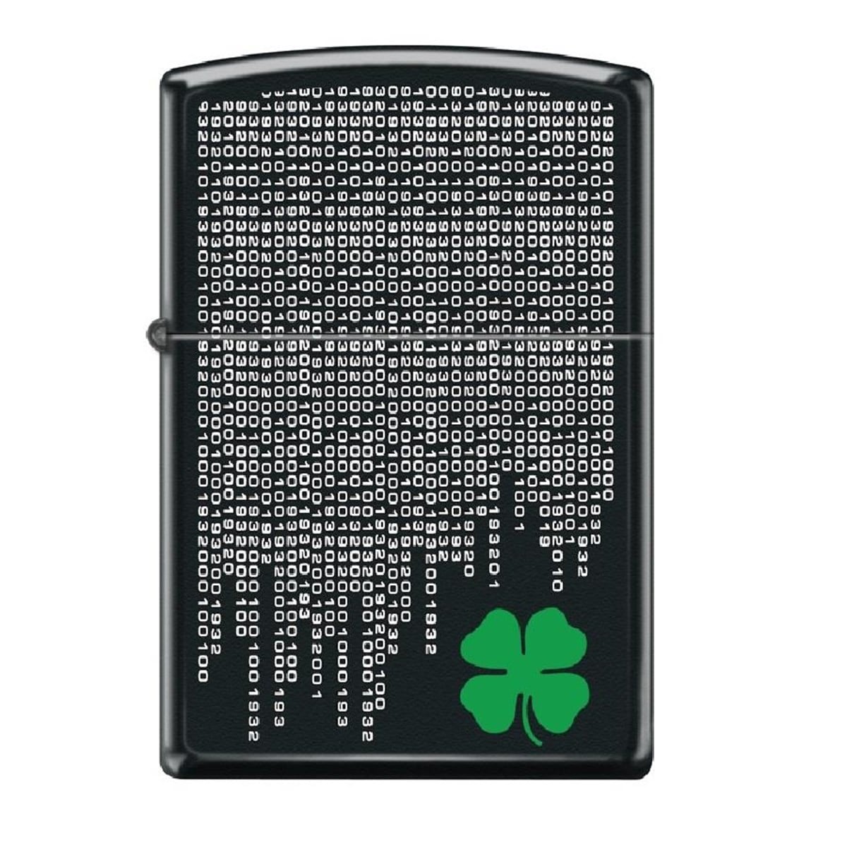 TR3247,Zippo Çakmak Binary Clover Design 218-088014