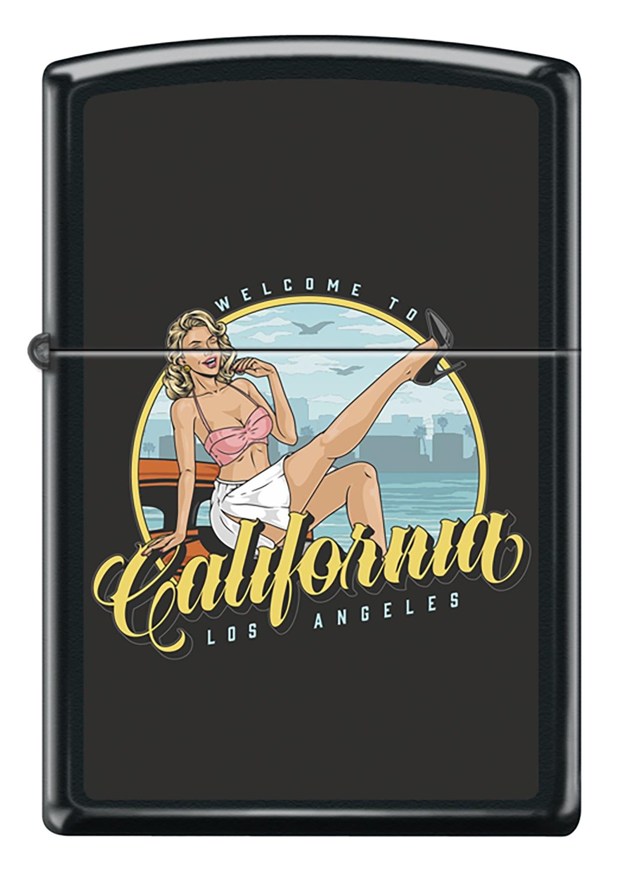 TR9418,Zippo Çakmak California Girl Design 218-123674