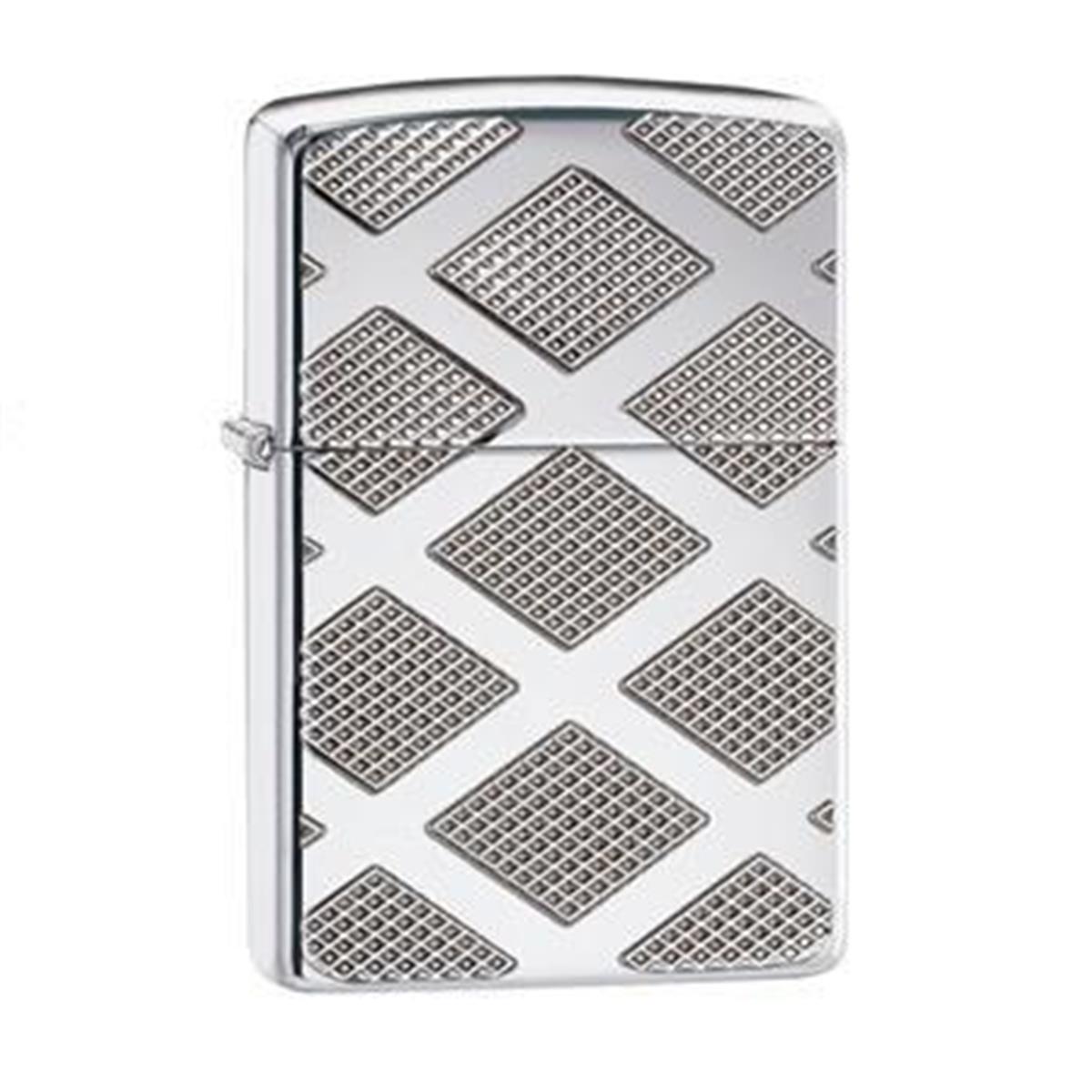 TR3337,Zippo Çakmak Carved Chrm Diamond Design 28637