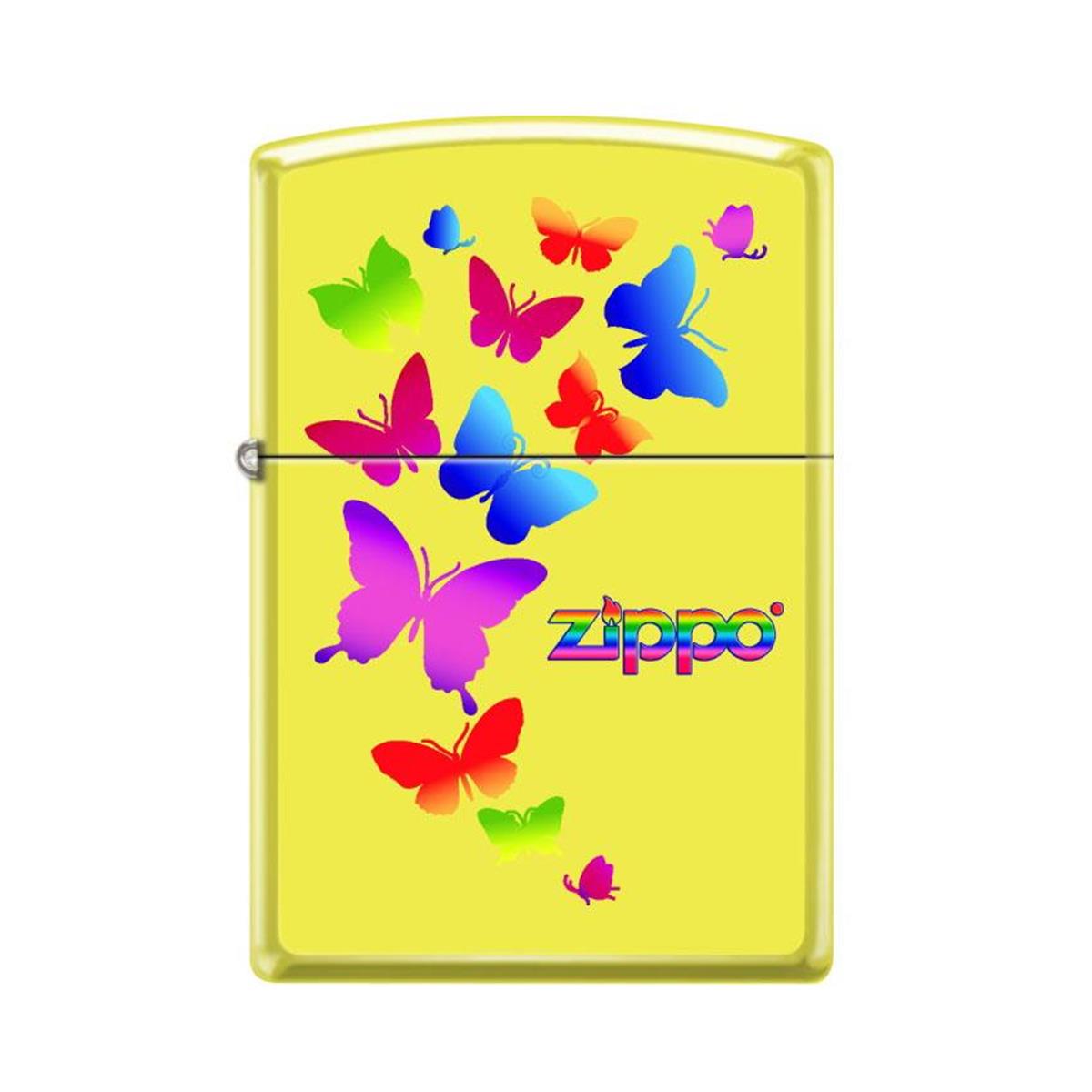 TR3981,Zippo Çakmak Colorful Butterflies Design 28887-067292