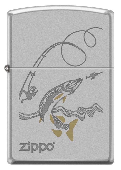 TR8142,Zippo Çakmak Fishing Design 205-119464