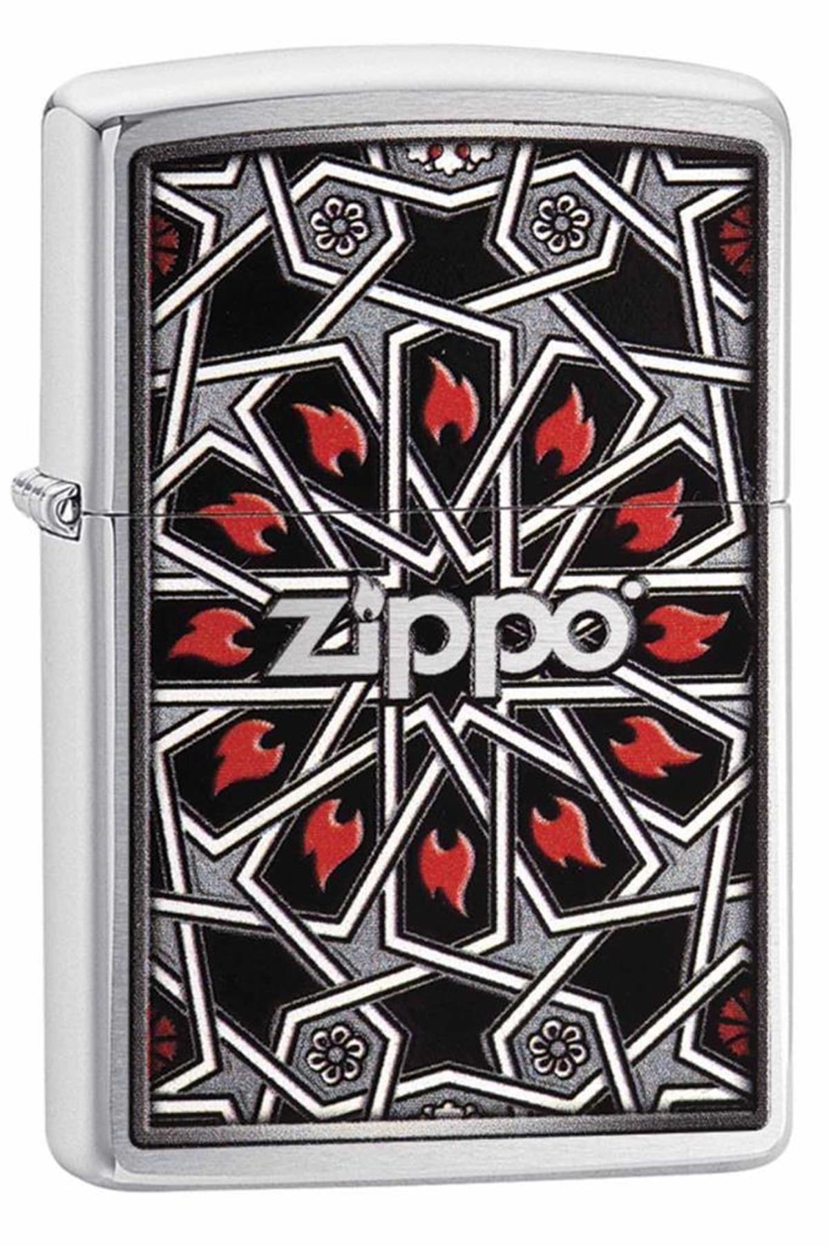 TR5567,Zippo Çakmak Flower Flames