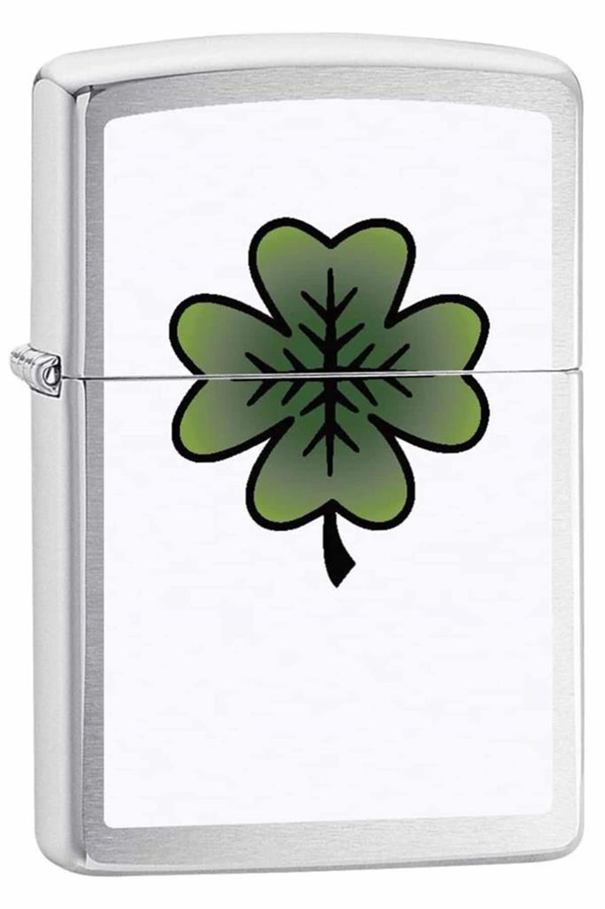 TR5562,Zippo Çakmak Four Leaf Clover