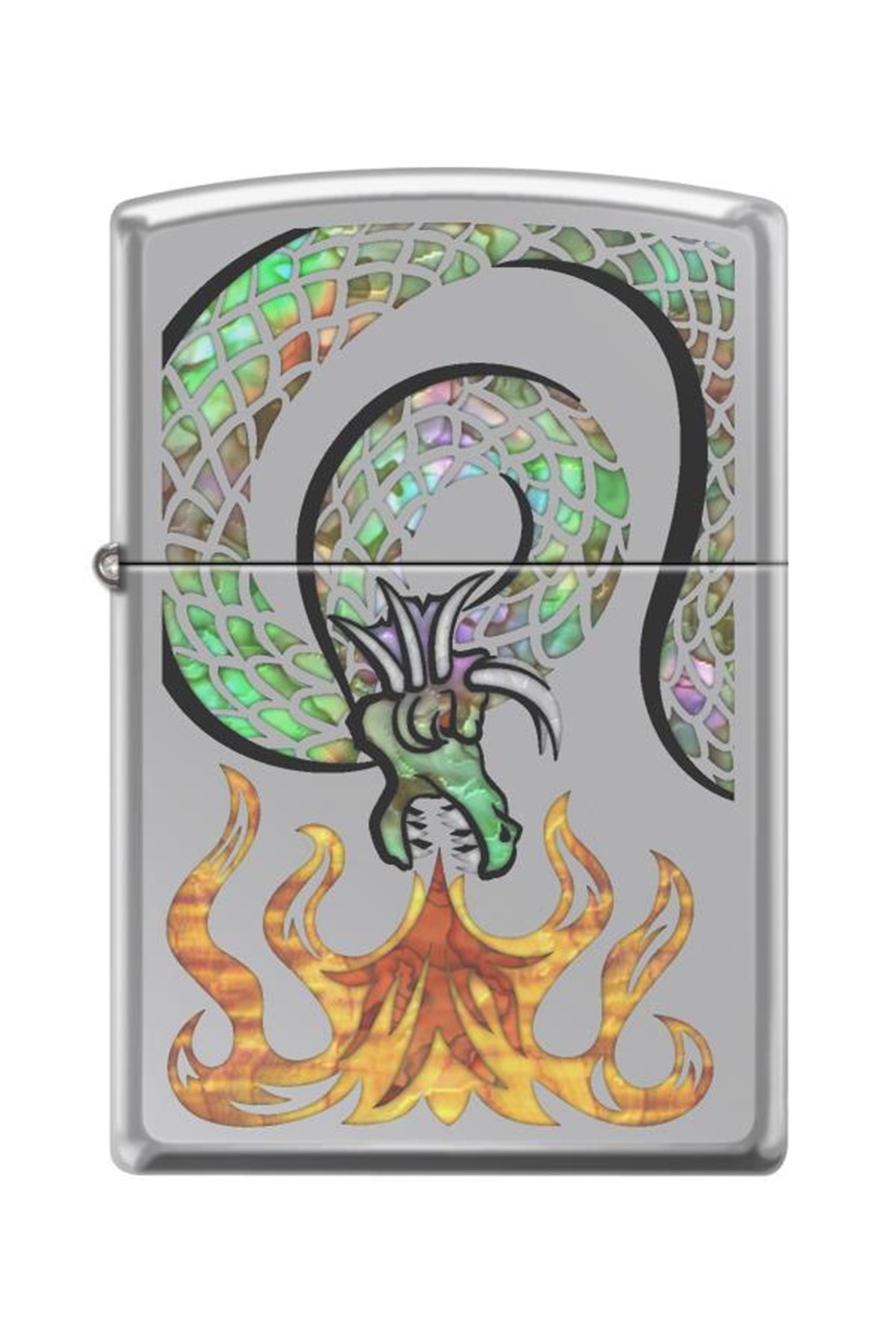 TR4548,Zippo Çakmak Fuzion Coiled Dragon 250-062294