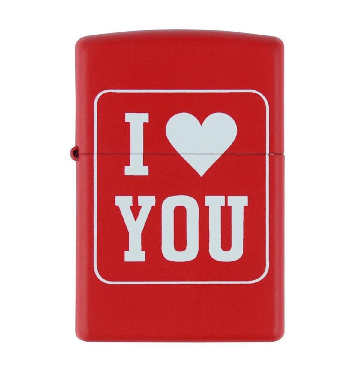 TR3121,Zippo Çakmak İ Love You Design 28949-000004