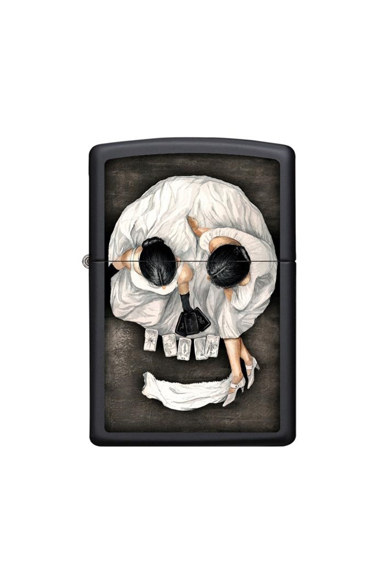 TR4541,Zippo Çakmak Illuison Skull Design 218-080486