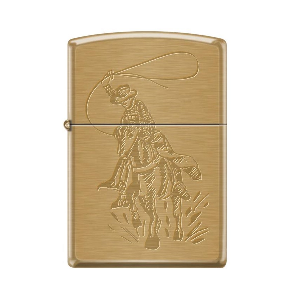 TR3985,Zippo Çakmak Lasso Cowboy Design 204B-063349