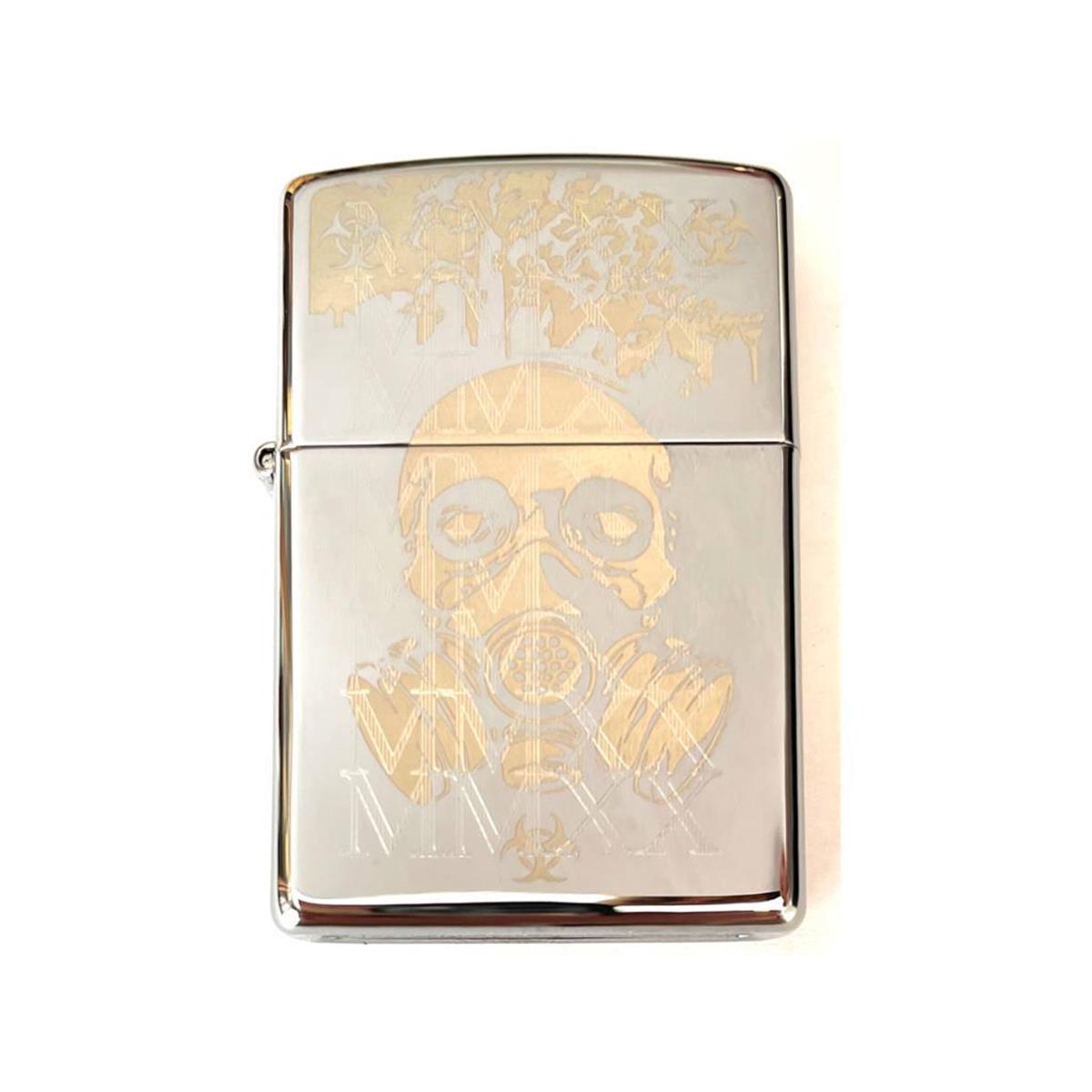 TR3982,Zippo Çakmak MMXX Skull Design