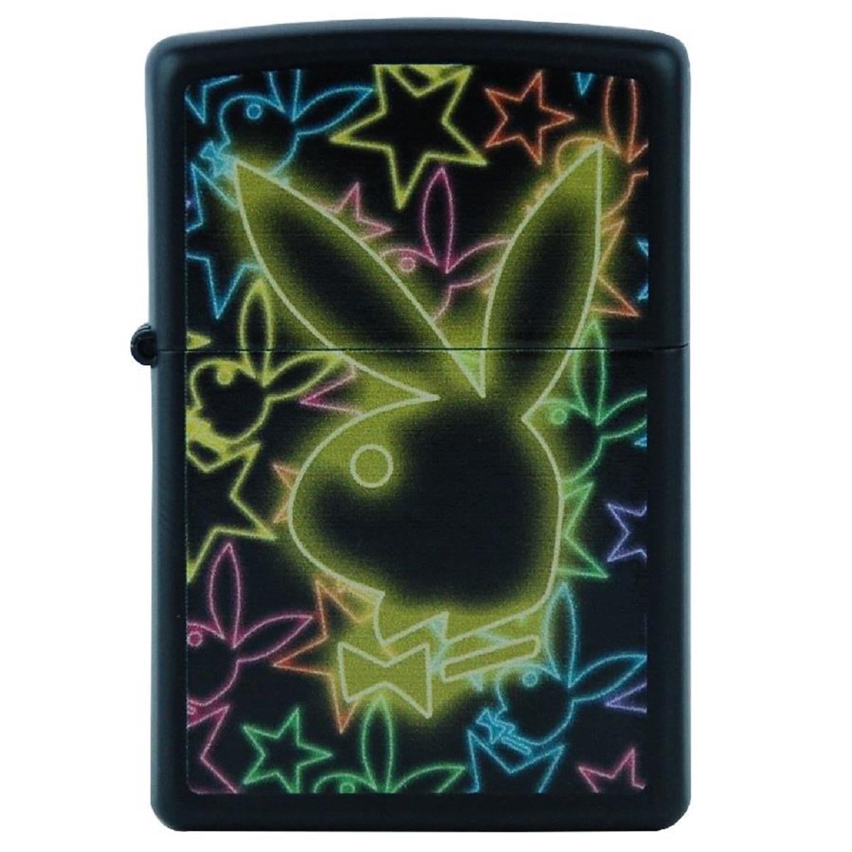 TR3126,Zippo Çakmak Playboy Glowing Stars 218-009703