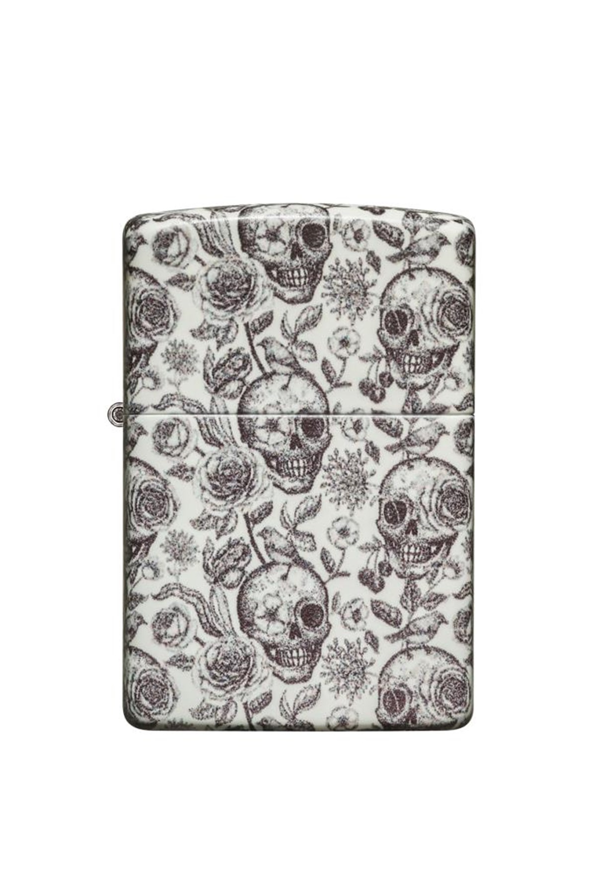 ZIPPO ACCENDINO SKULL FILIGREE DESIGN SLIM DESIGN 48564 ZIPPO ORIGINAL USA