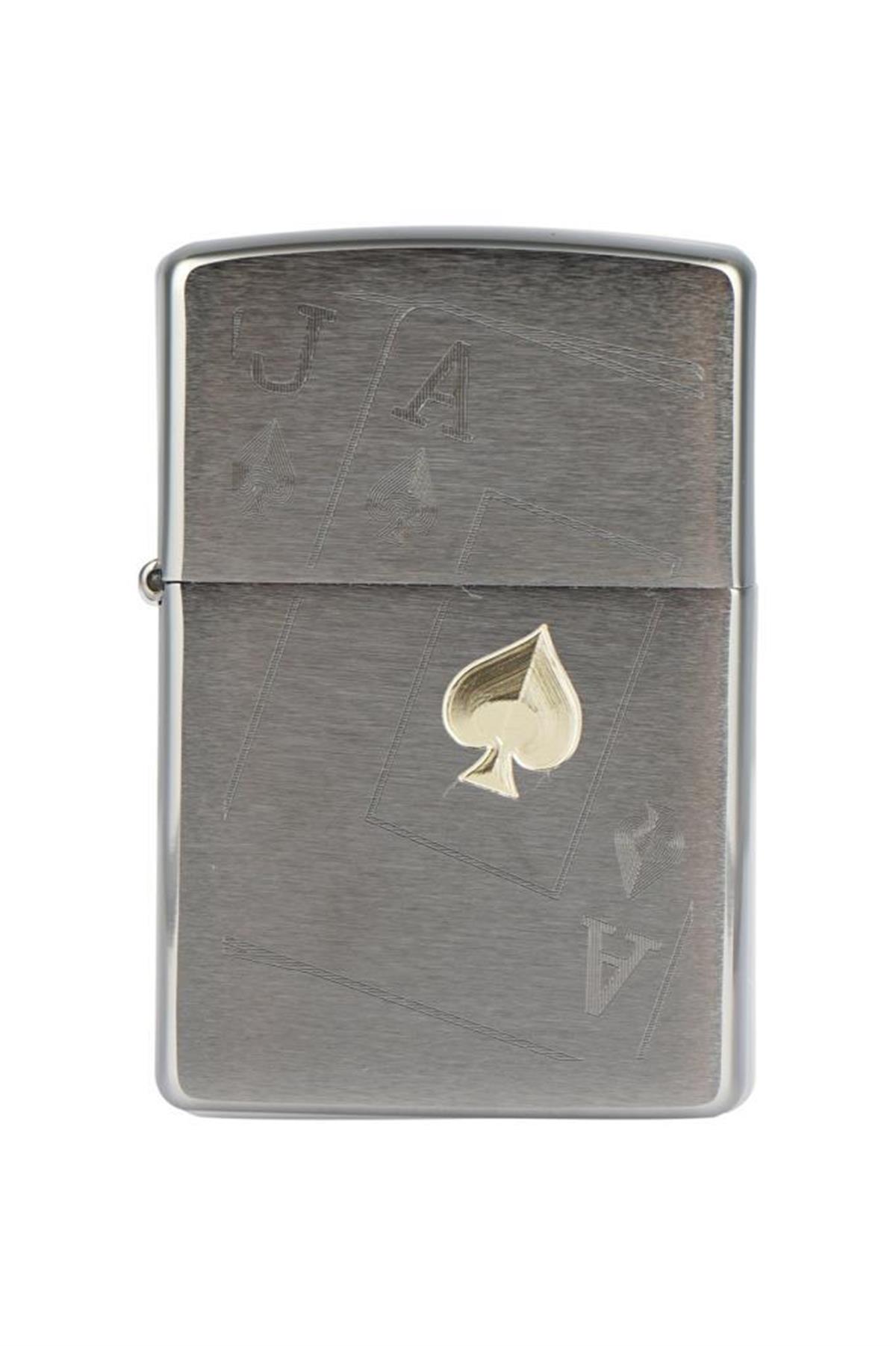 TR4270,Zippo Çakmak Spades Black Jack 200-096144