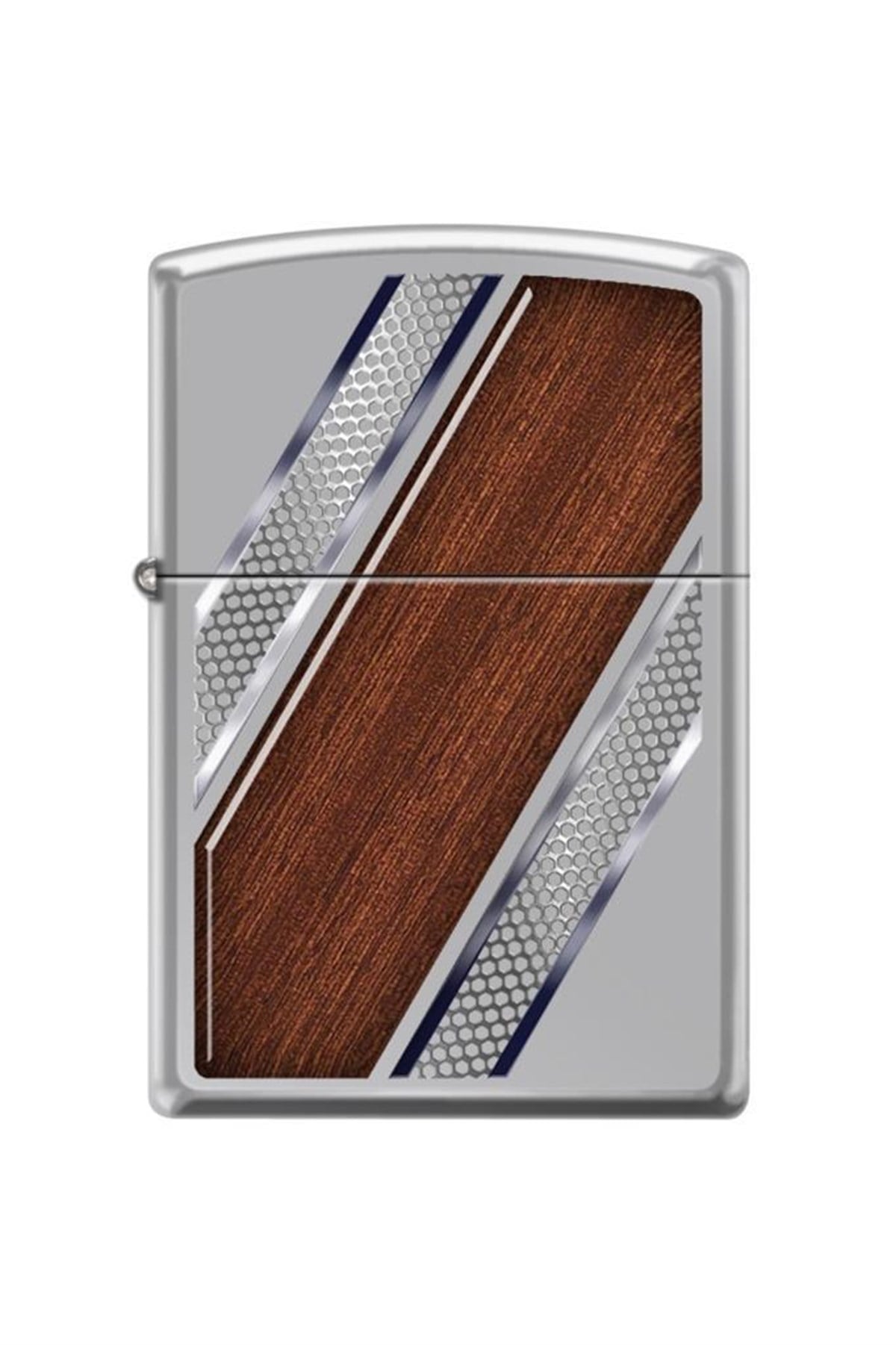 TR4246,Zippo Çakmak Steel and Wood Diagonal 250-096153