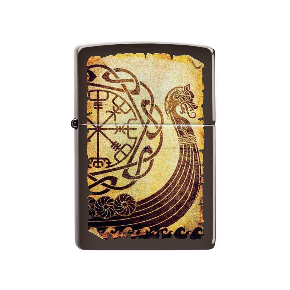 TR3740,Zippo Çakmak Viking Warship Design 49182-078939