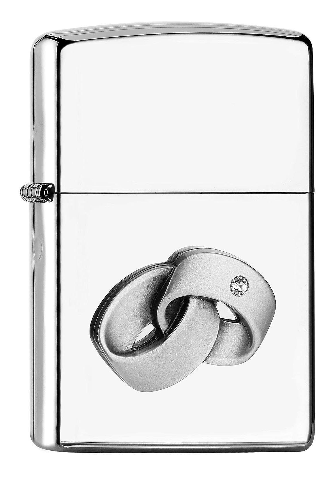 TR8898,Zippo Çakmak WEDDING RINGS Emblem 2006518