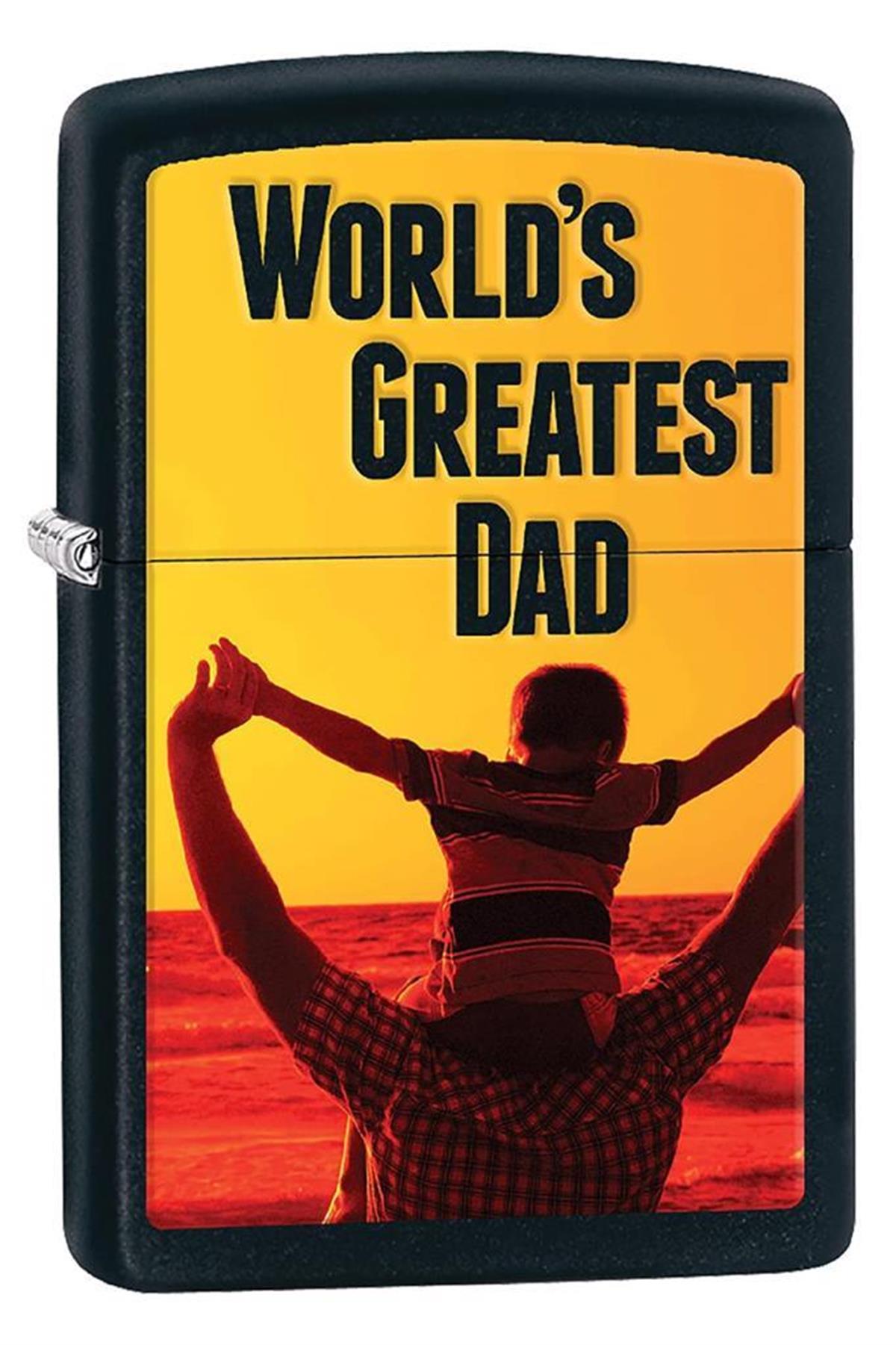 TR5516,Zippo Çakmak World's Greatest Dad
