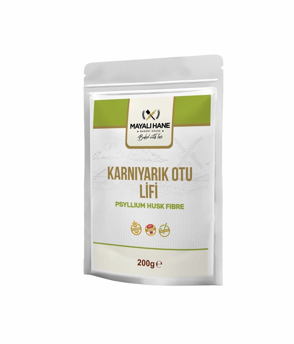Karnıyarık Otu Lifi (Psyllium Husk Fibre) 200 gr