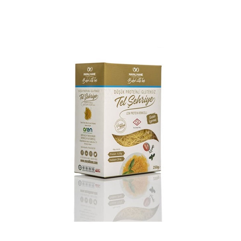 Mayalı Hane Düşük Proteinli Tel Şehriye 250 gr