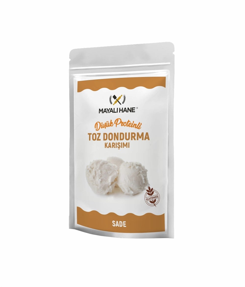 Mayalı Hane Düşük Proteinli Vanilyalı Toz Dondurma Karışımı 200 gr