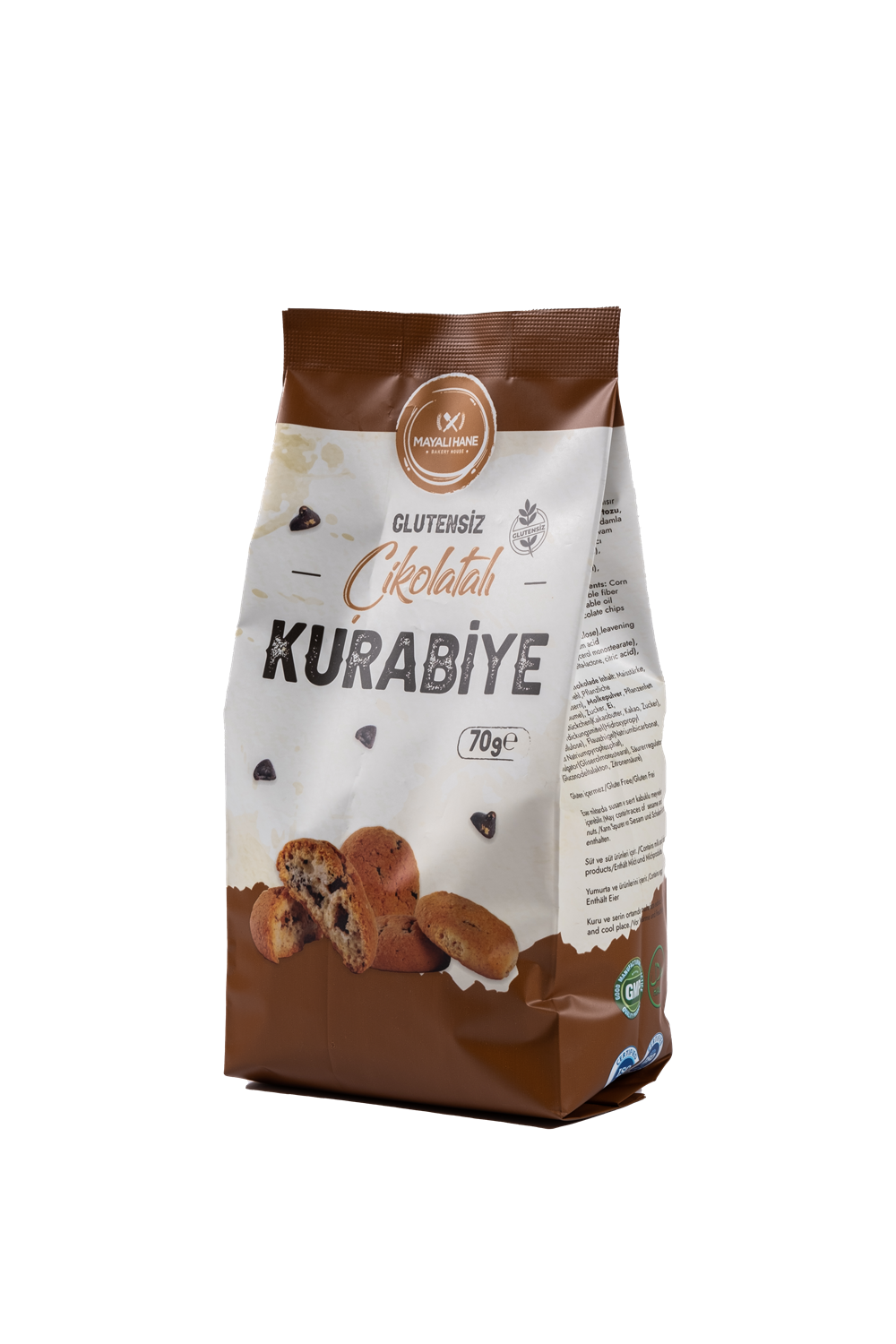 Mayalı Hane Glutensiz Çikolatalı Kurabiye 70 gr