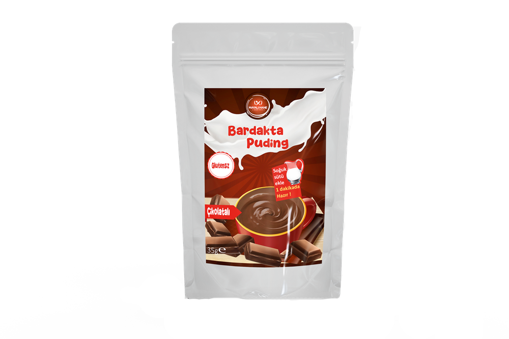 Mayalı Hane Glutensiz Kakaolu Bardakta Puding 35 gr