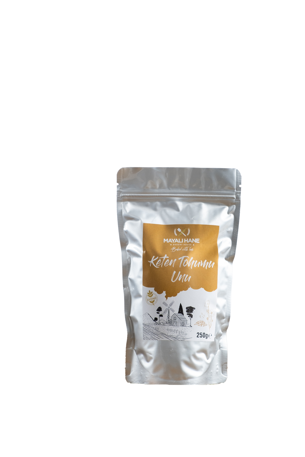 Mayalı hane Glutensiz Keten Tohumu Unu 250 gr