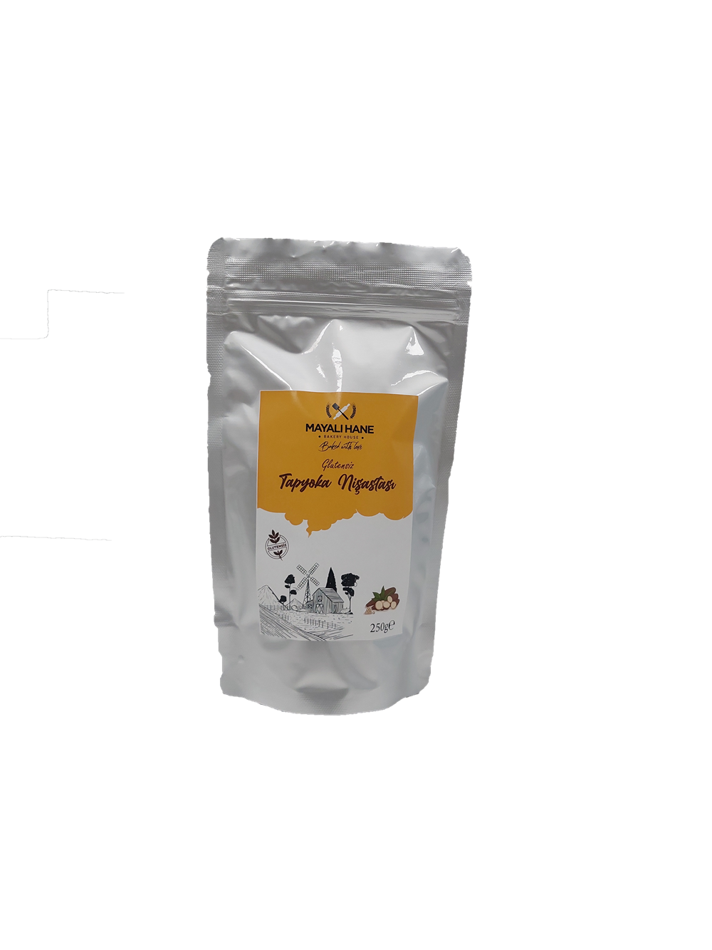 Mayalı hane Glutensiz Tapyoka Nişastası 250g