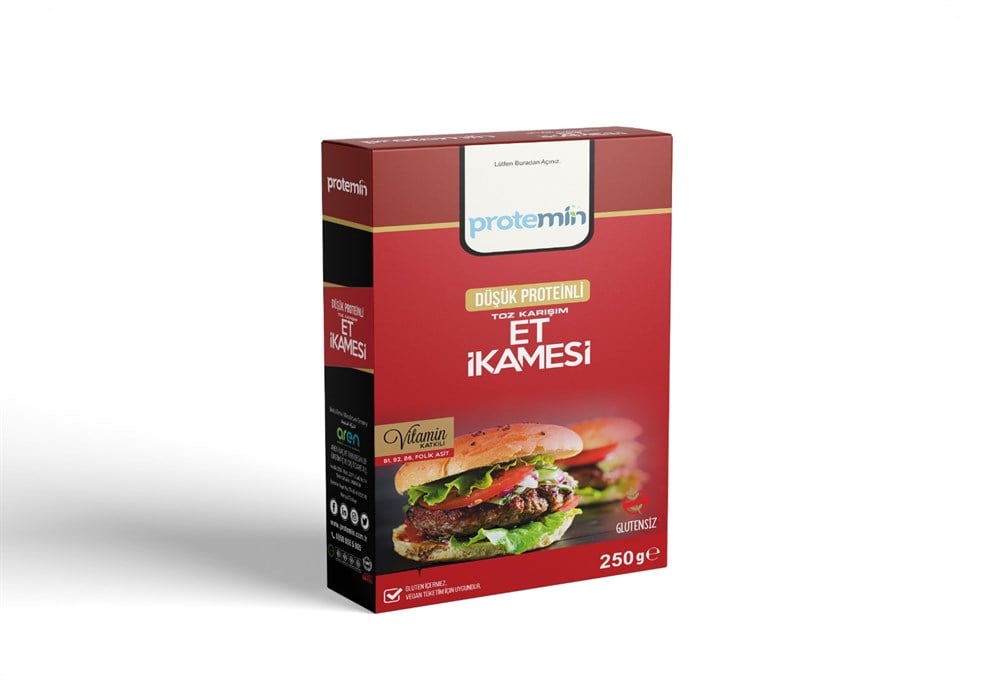 Protemin Düşük Proteinli Toz Karışım Et İkamesi 250 gr