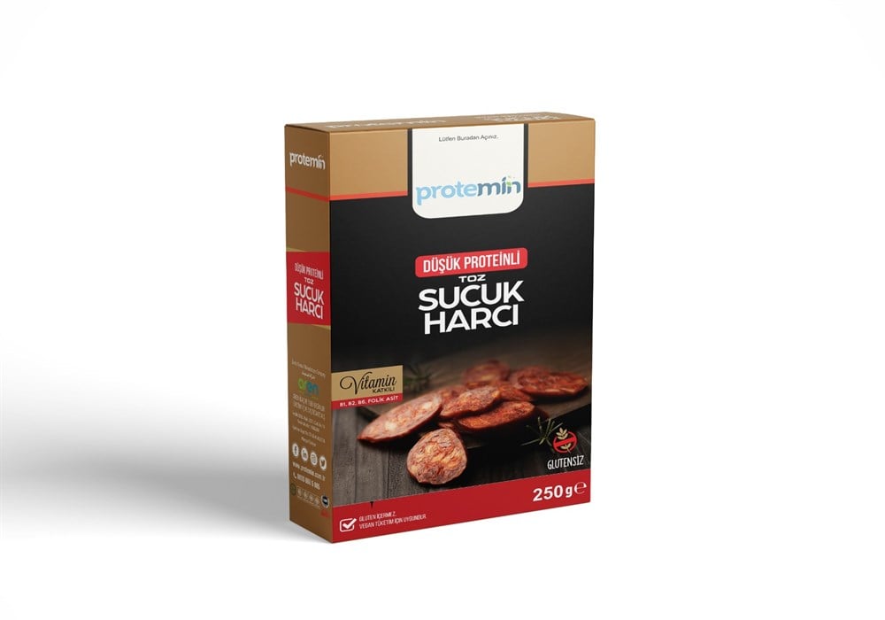Protemin Düşük Proteinli Toz Karışım Sucuk Harcı 250 gr
